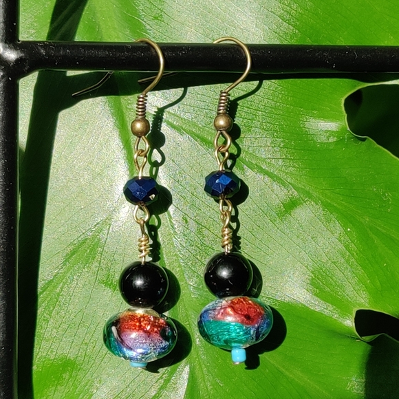 Hand Crafted Jewelry - Handmade Earrings with Beautiful Glass Beads